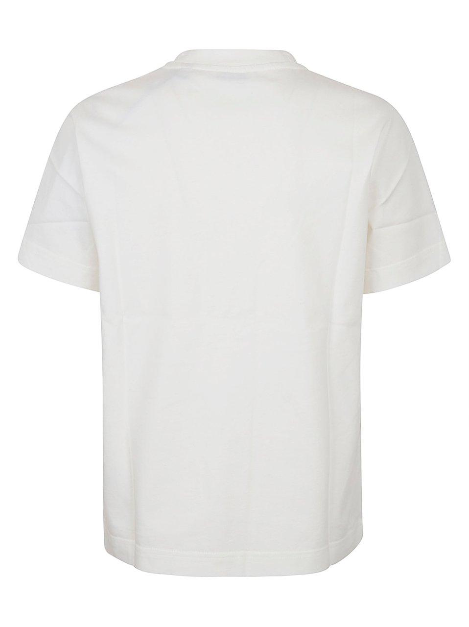 Burberry Crewneck Cotton Jersey T-Shirt with Equestrian Knight Design Wit