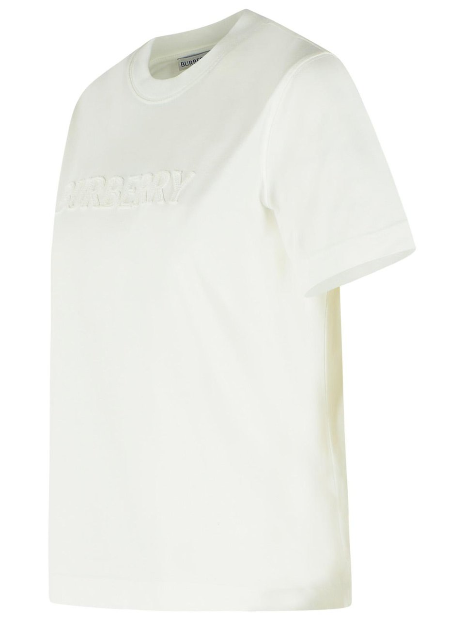 Burberry White Cotton T-Hsirt Wit