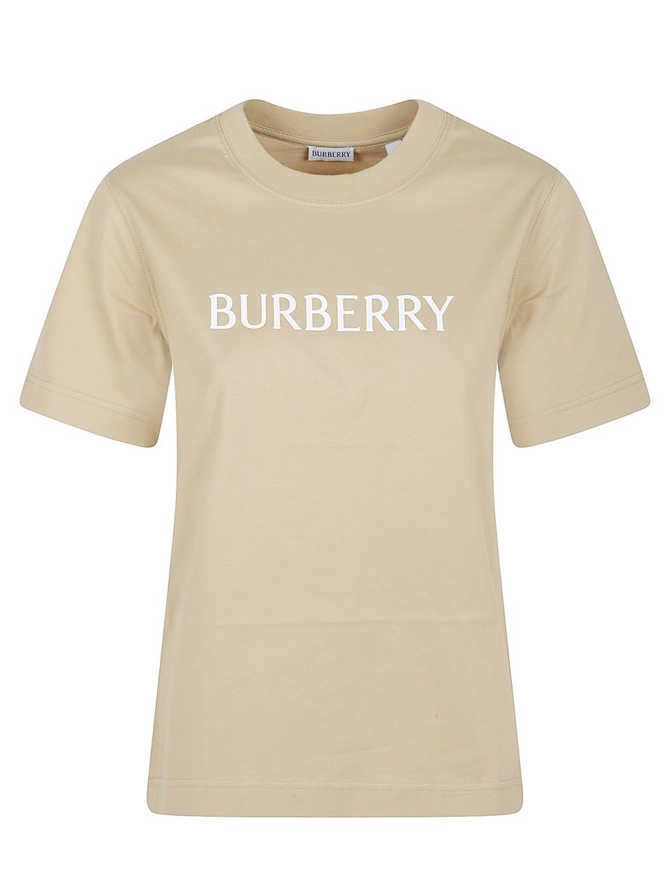 Burberry Slim Fit Lightweight Cotton T-Shirt Neutraal
