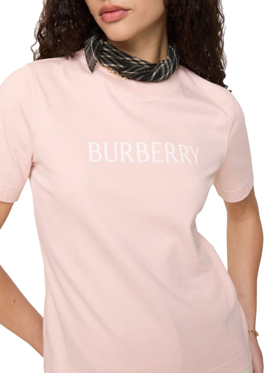 Burberry T-Shirts And Polos Lilac Paars