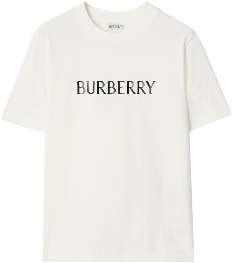 Burberry T-Shirts And Polos White Wit