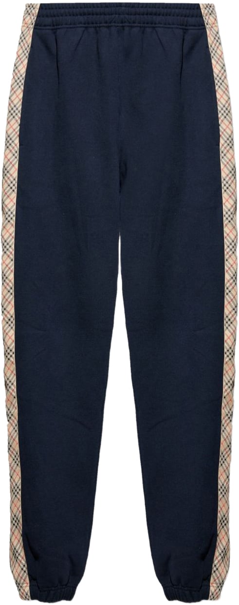 Burberry Trousers Blue Blauw
