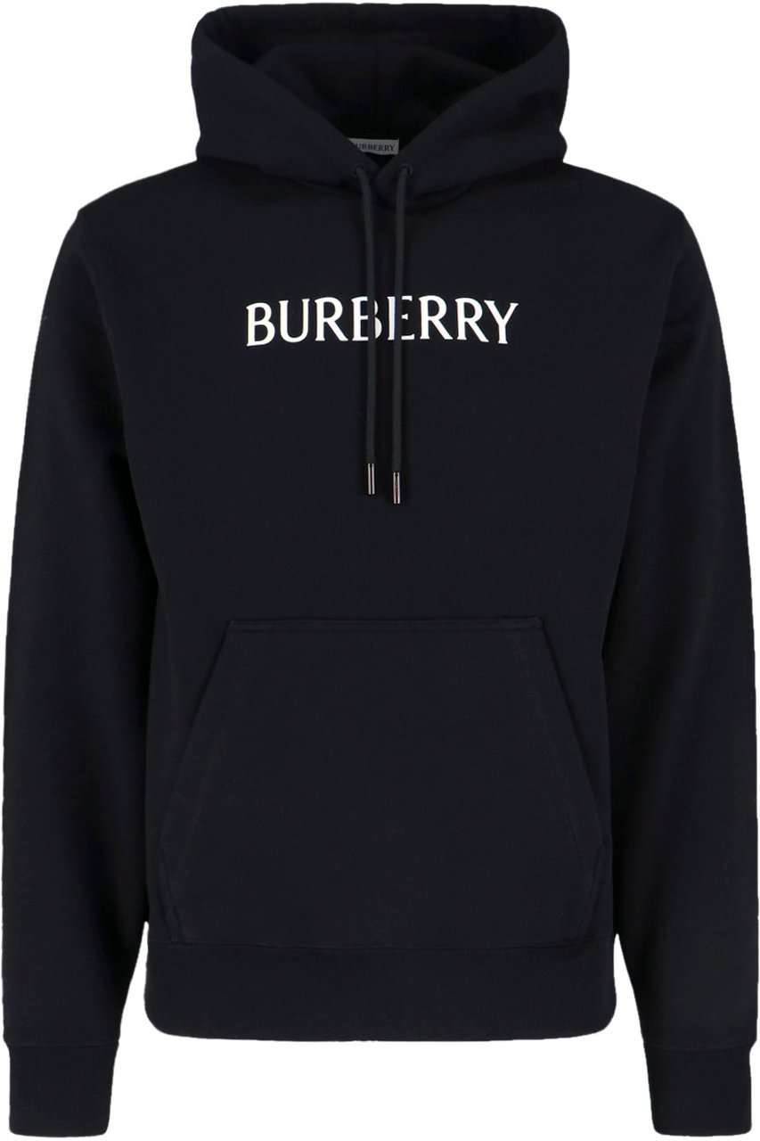 Burberry Logo Hoodie – Black Neutraal