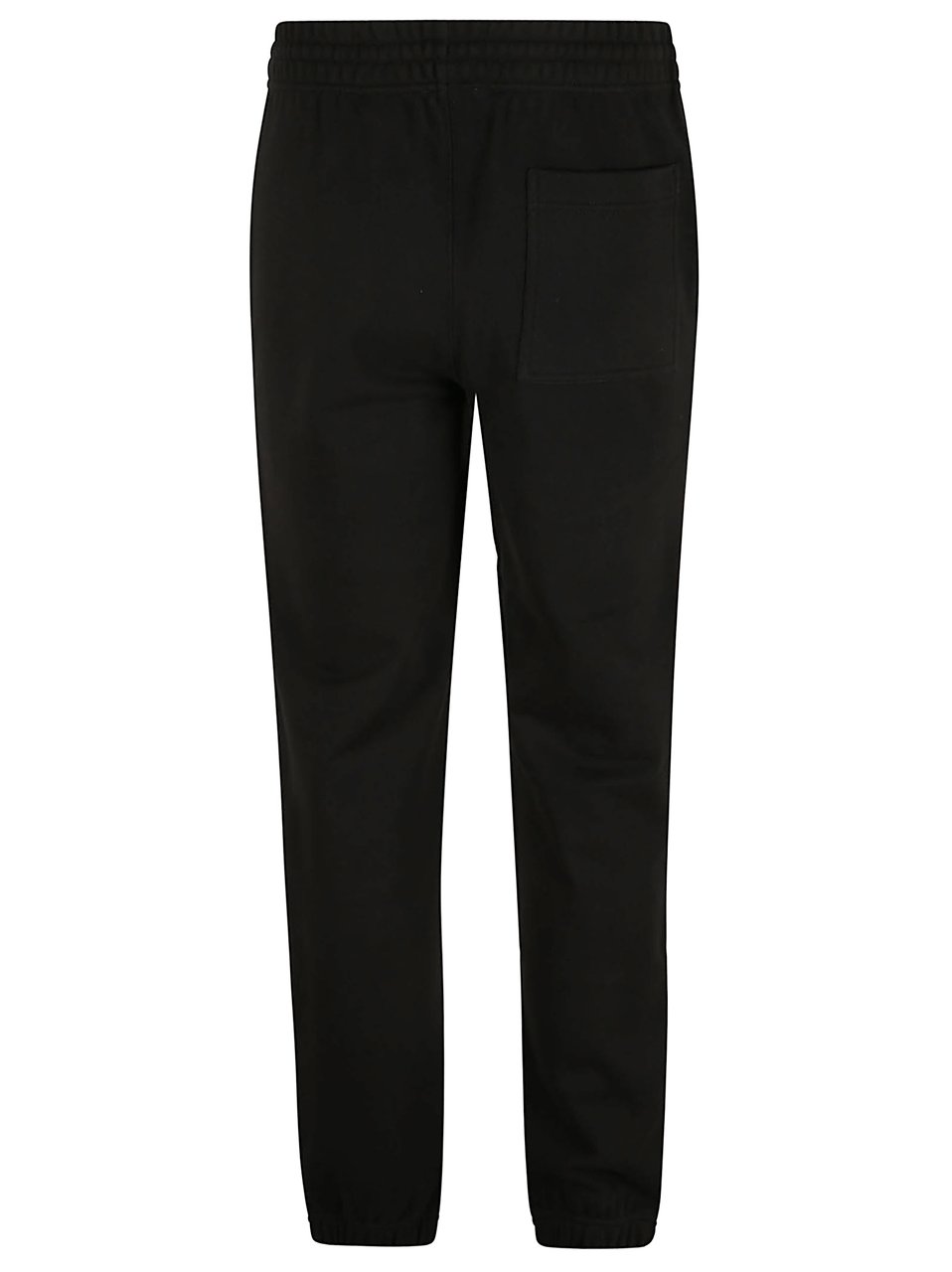Burberry Ribbed Cuff Sweatpants with Subtle Branding Zwart