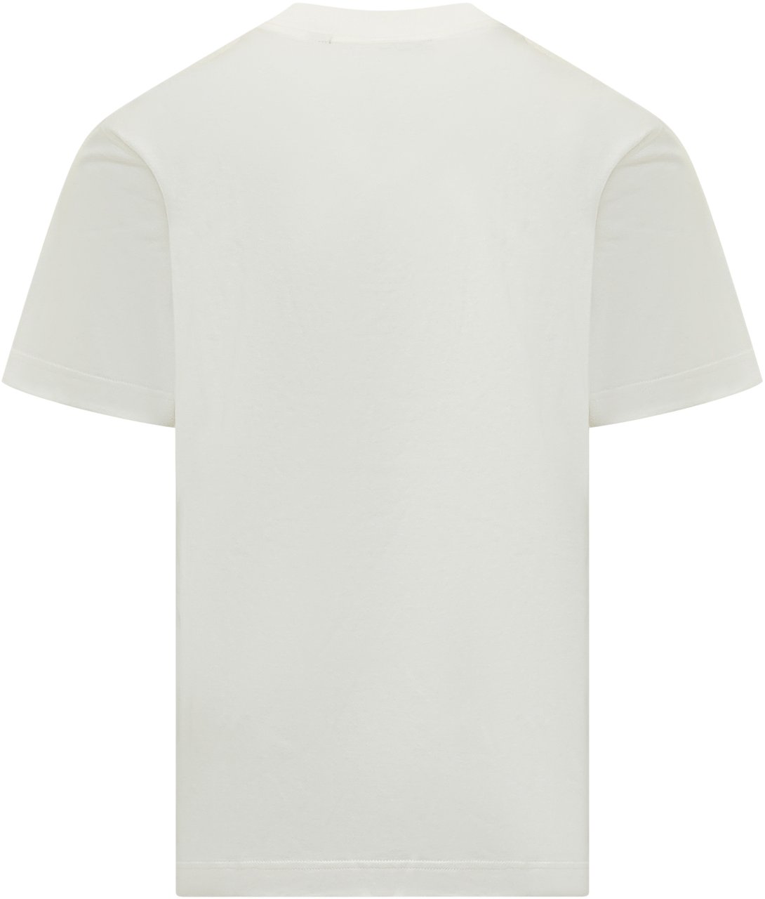 Burberry Burberry Ivory cotton t-shirt Neutraal