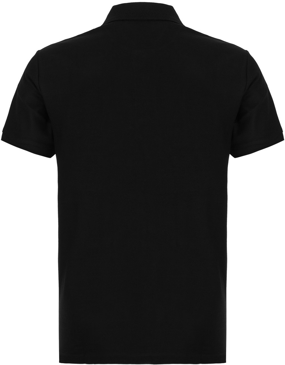 Burberry Burberry Black piquet polo shirt Zwart