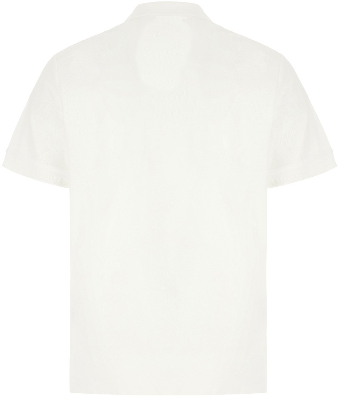 Burberry Burberry White piquet polo shirt Wit