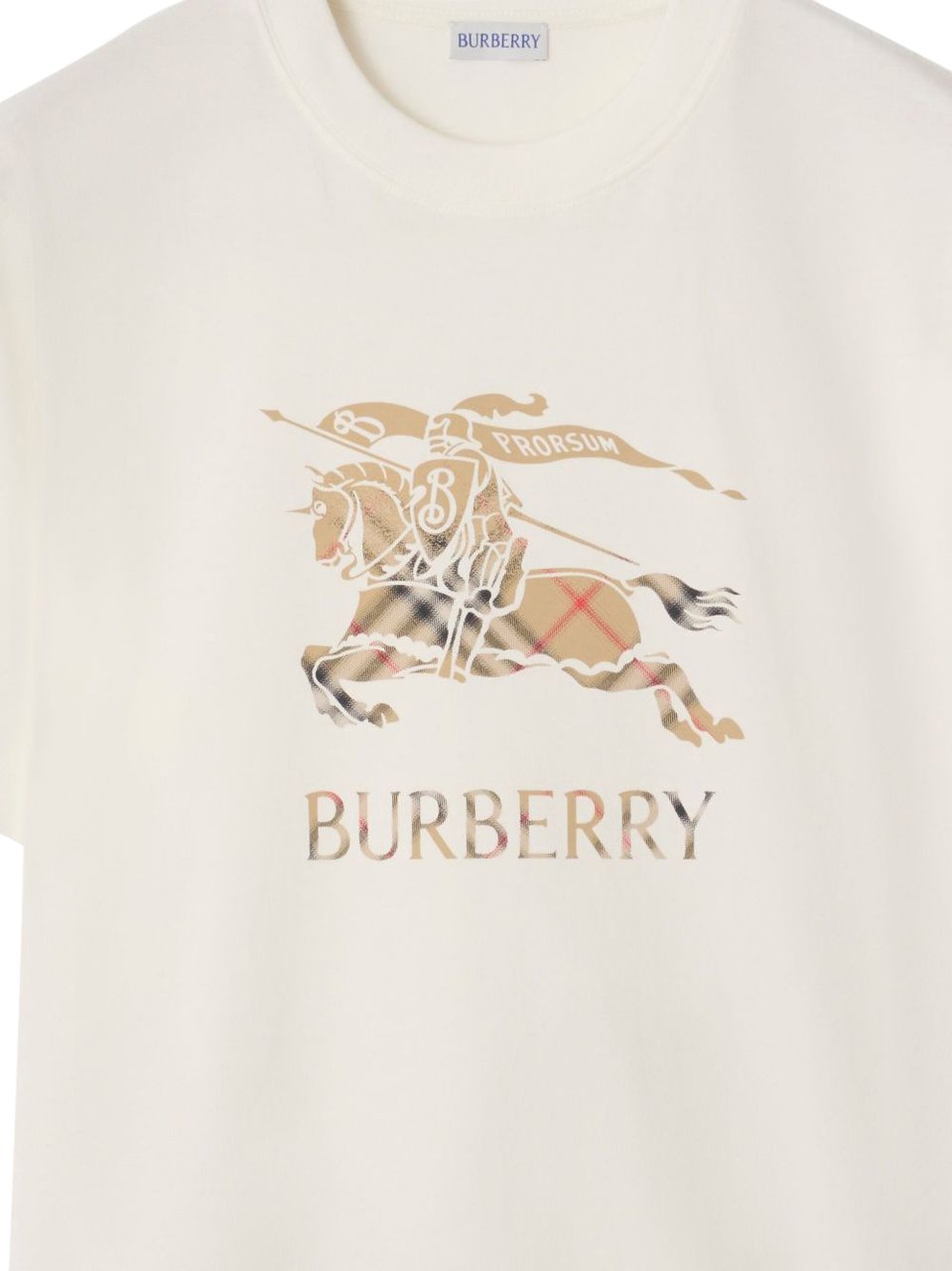 Burberry T-Shirts And Polos White Wit