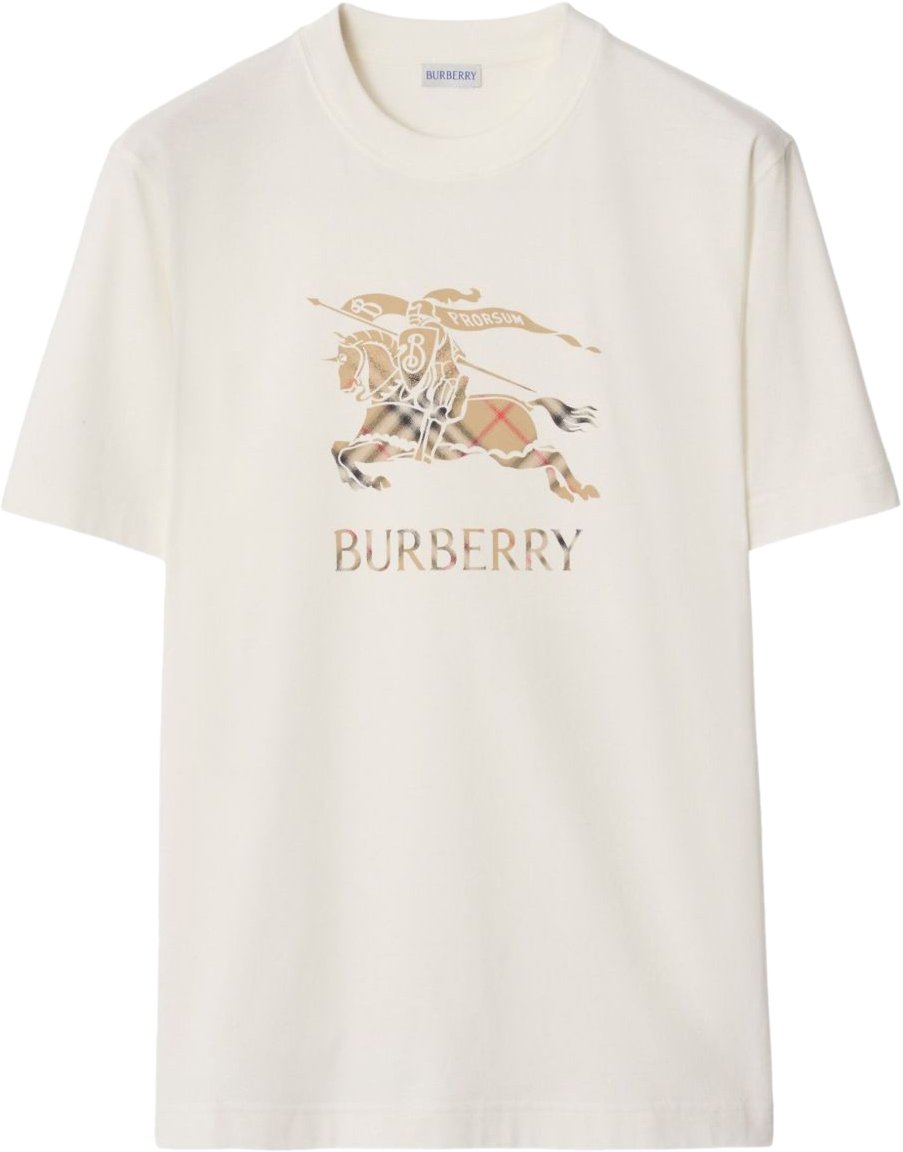 Burberry T-Shirts And Polos White Wit