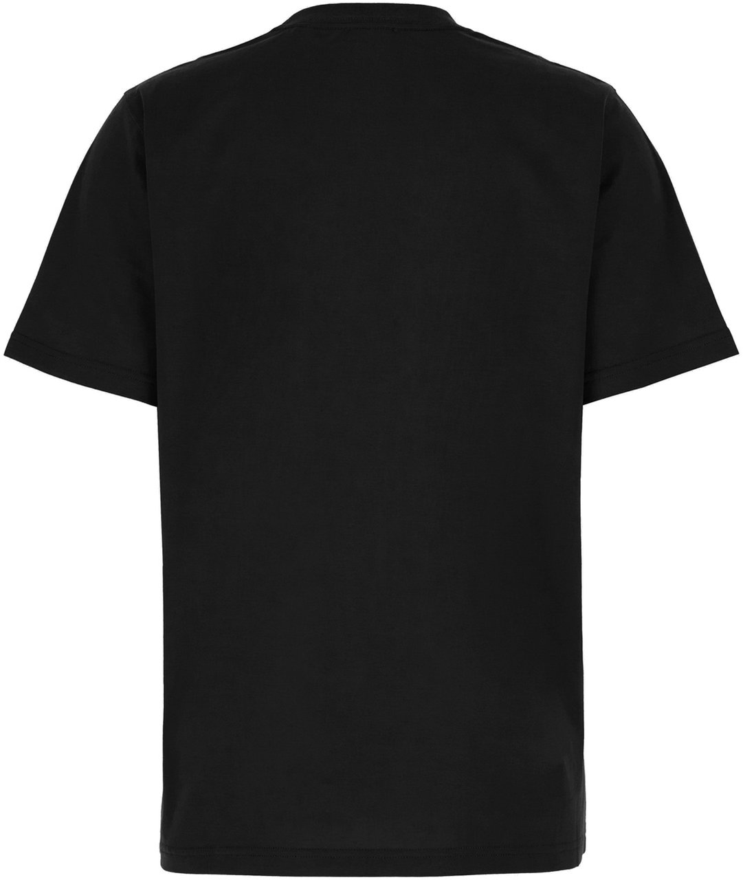 Burberry Black cotton t-shirt Zwart