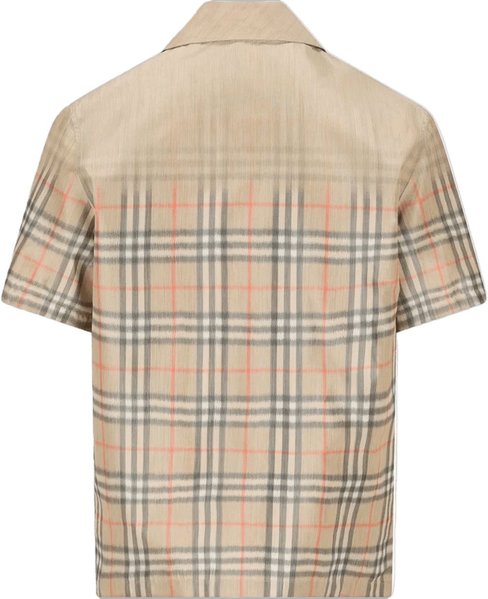 Burberry Hugh geruit overhemd Beige