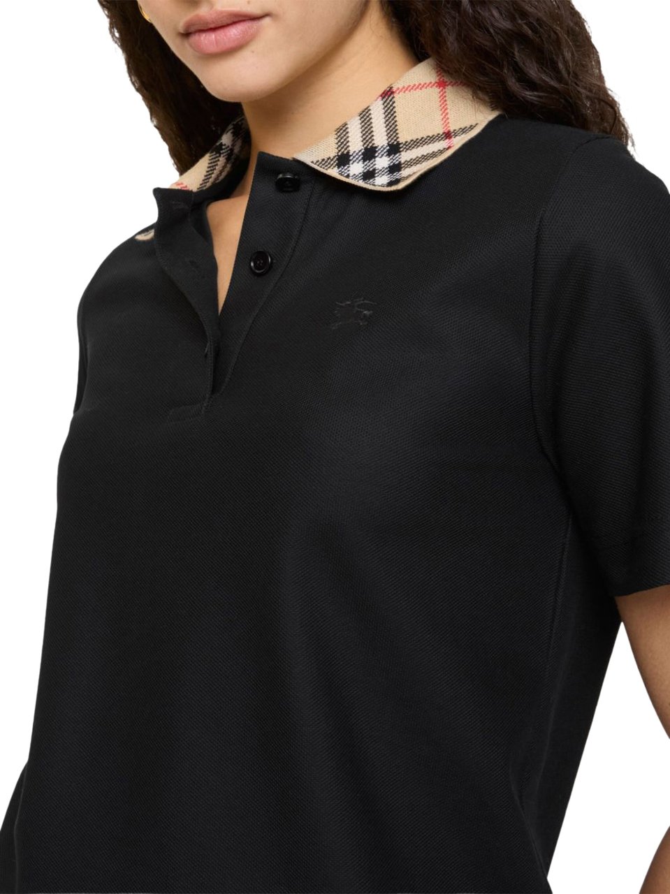 Burberry T-Shirts And Polos Black Zwart