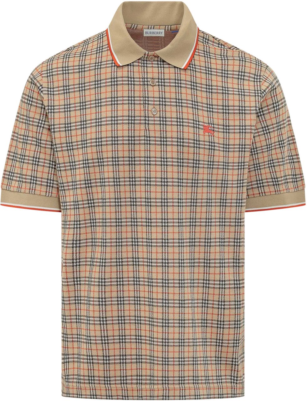 Burberry Pelham Chk Polo Beige