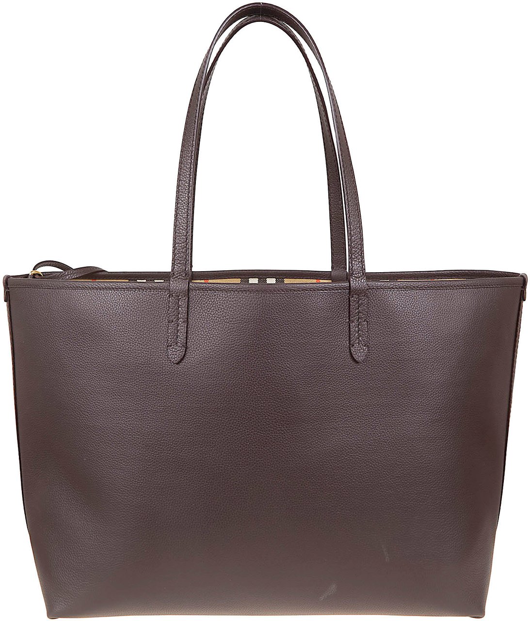 Burberry BURBERRY LL MD REVERSIBLE TOTE C&L Beige