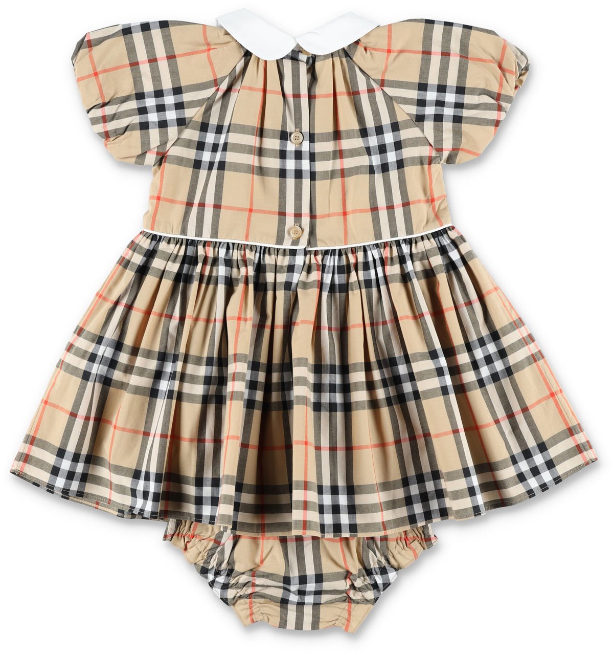 Burberry Jumpsuit Check Sand Ip Check Beige