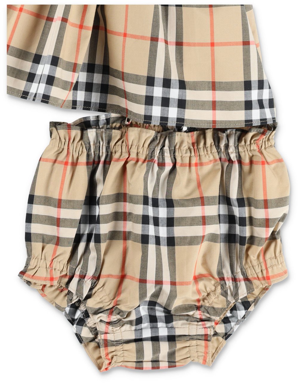 Burberry Jumpsuit Check Sand Ip Check Beige