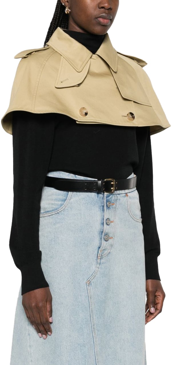 Burberry Jackets Kaki Bruin