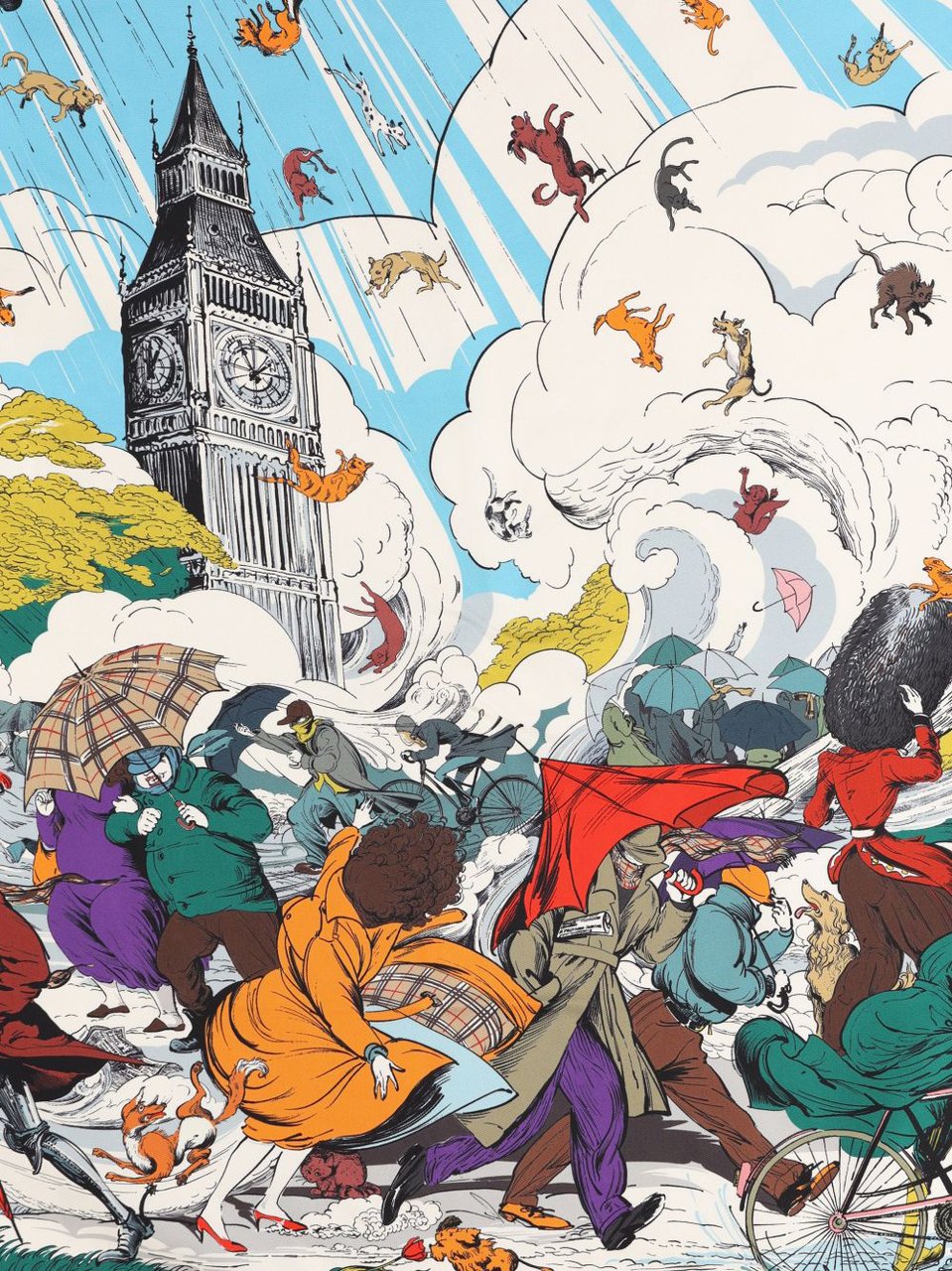 Burberry Scarfs Green Groen