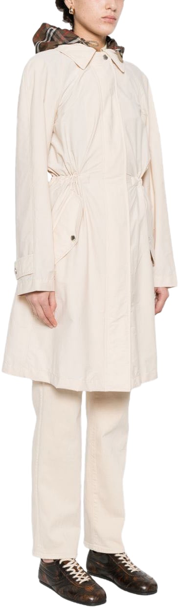 Burberry Coats Beige Beige