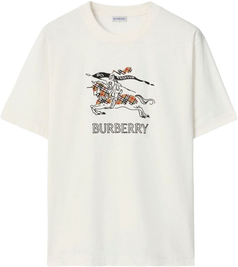 Burberry T-Shirts And Polos White Wit