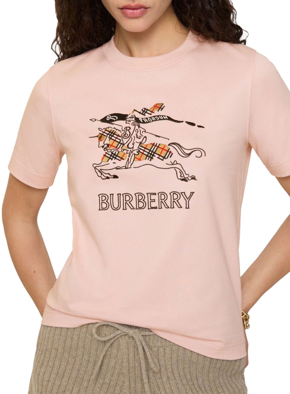 Burberry T-Shirts And Polos Lilac Paars