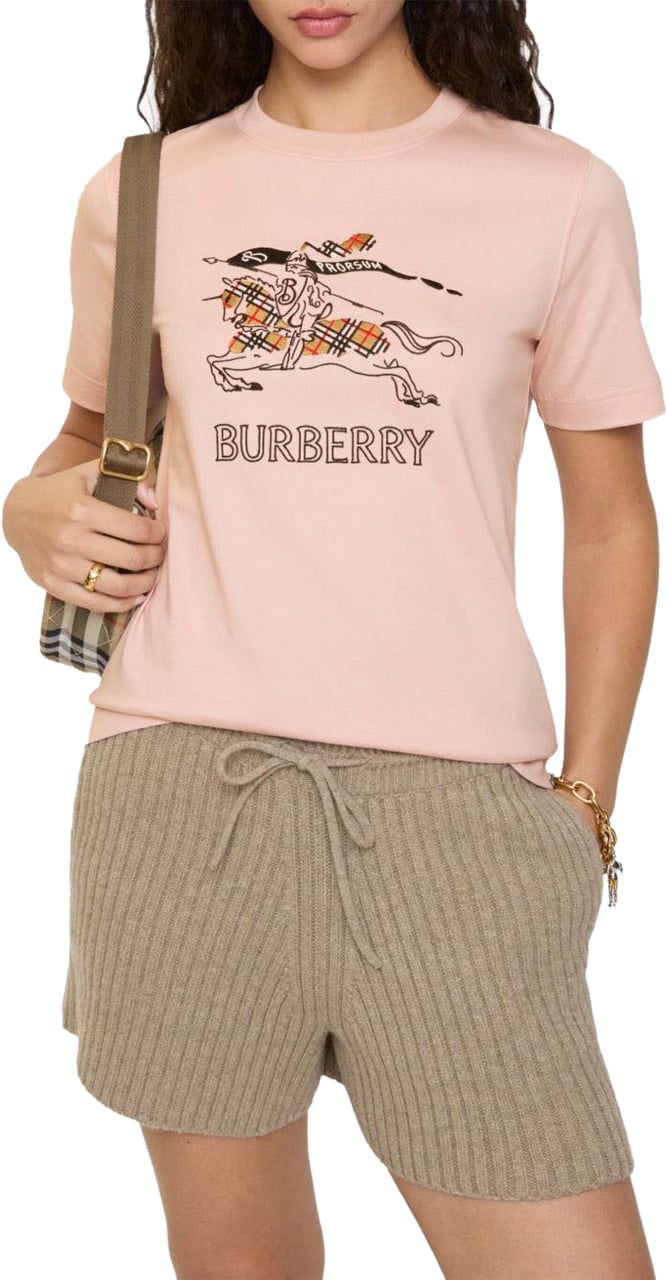 Burberry T-Shirts And Polos Lilac Paars
