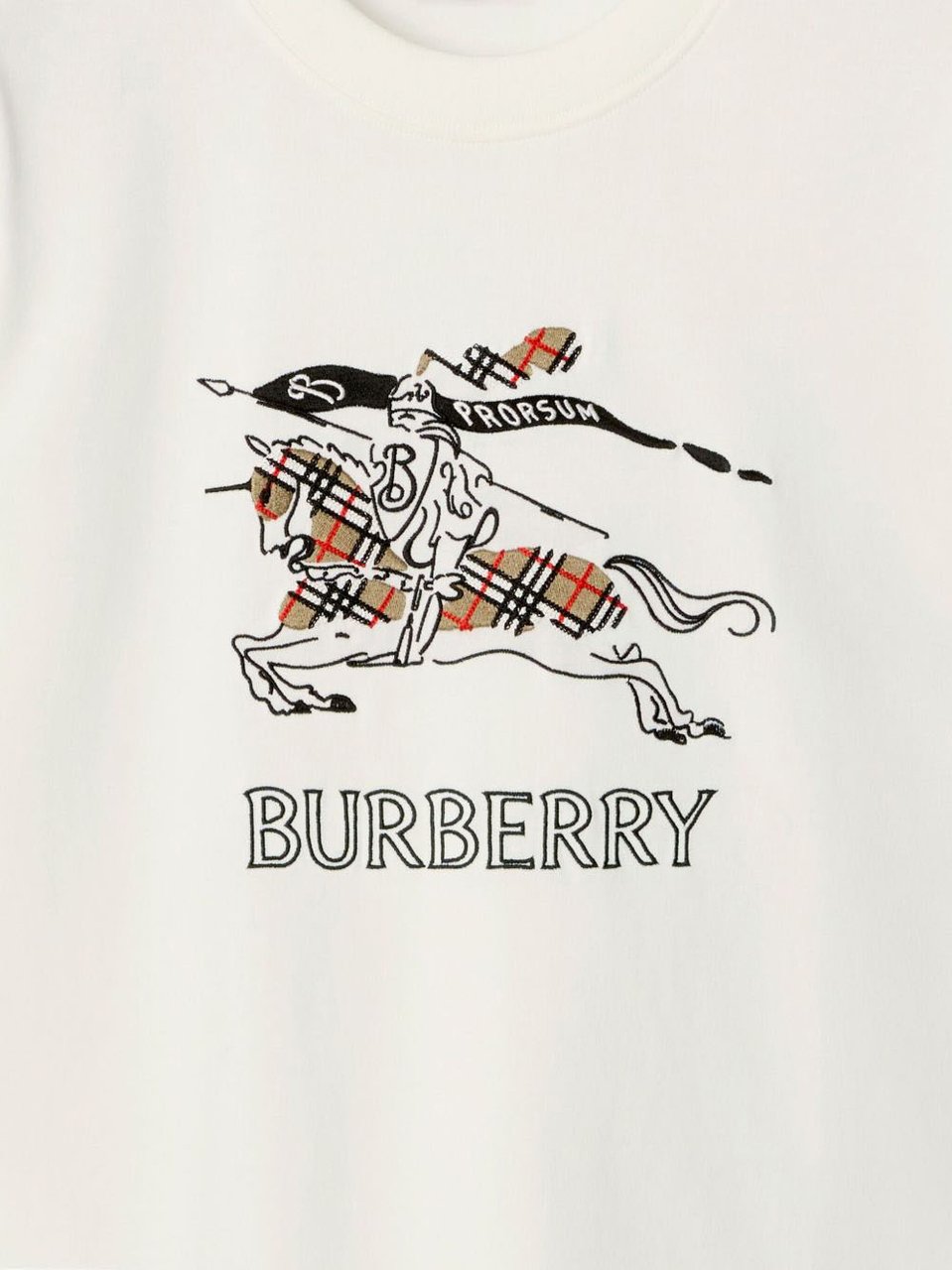 Burberry T-Shirts And Polos White Wit