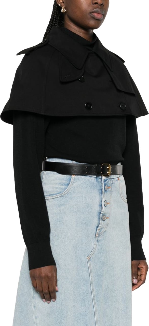 Burberry Jackets Black Zwart