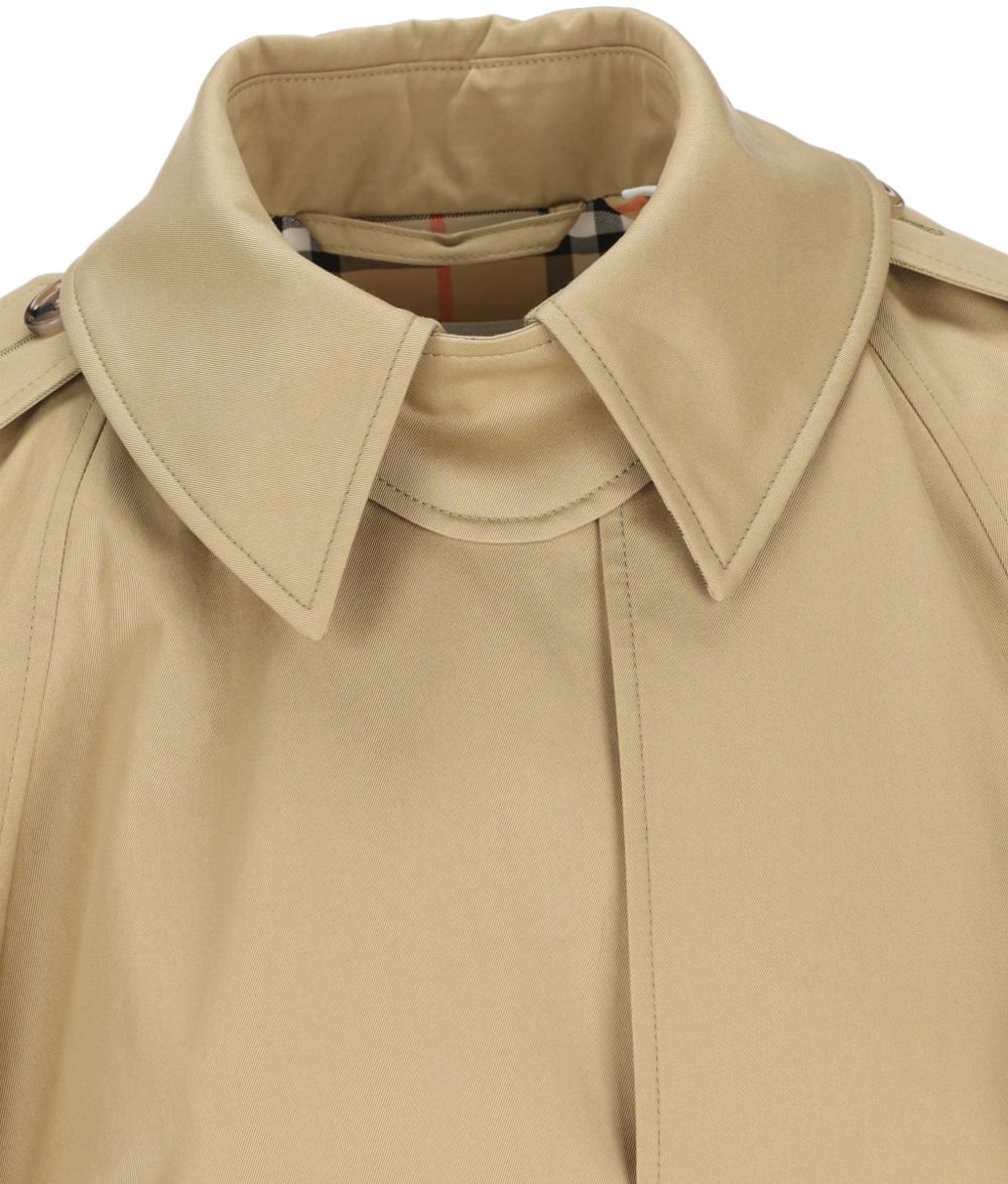 Burberry Coats Beige Beige