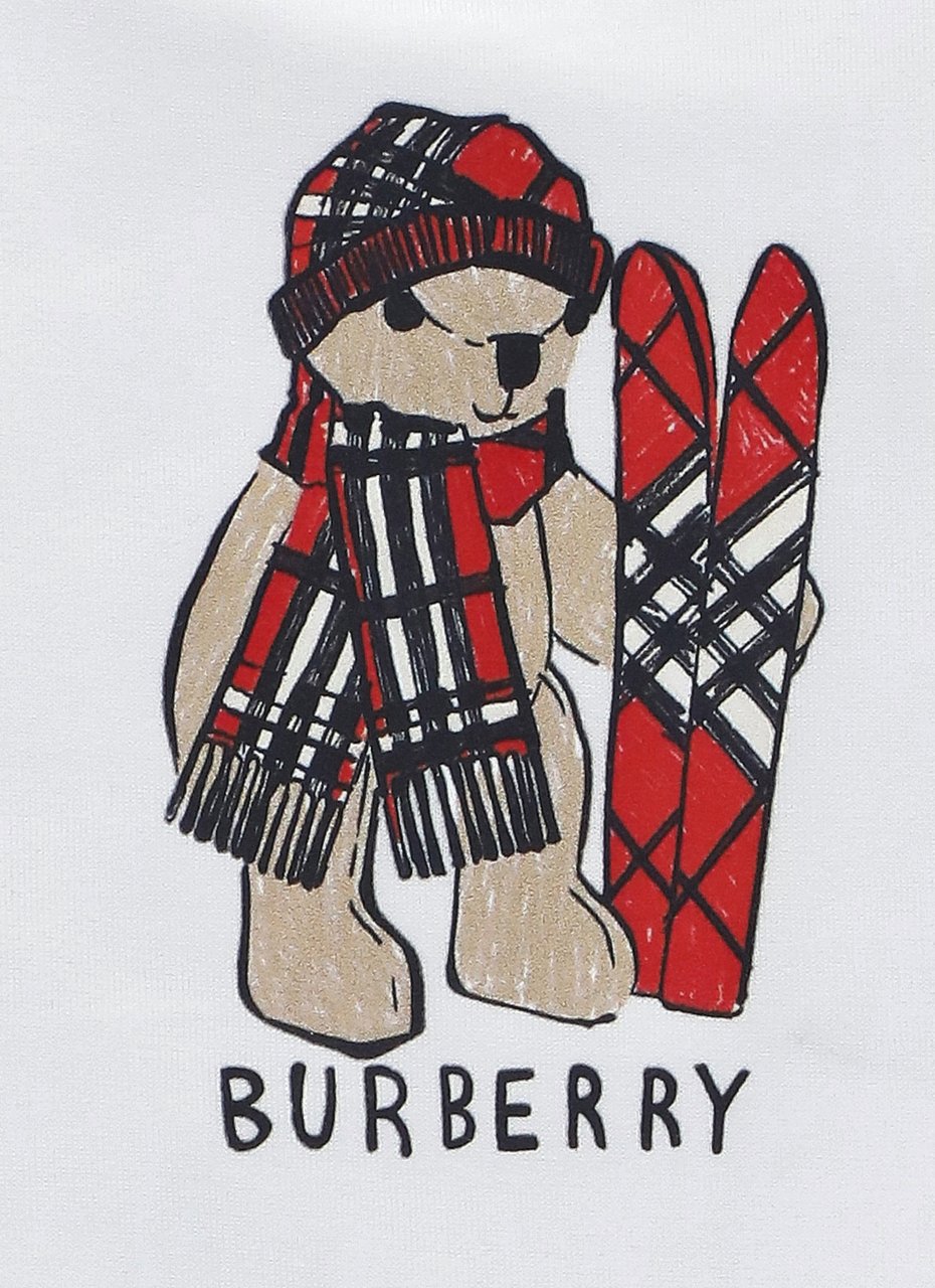 Burberry T-Shirts And Polos White Wit