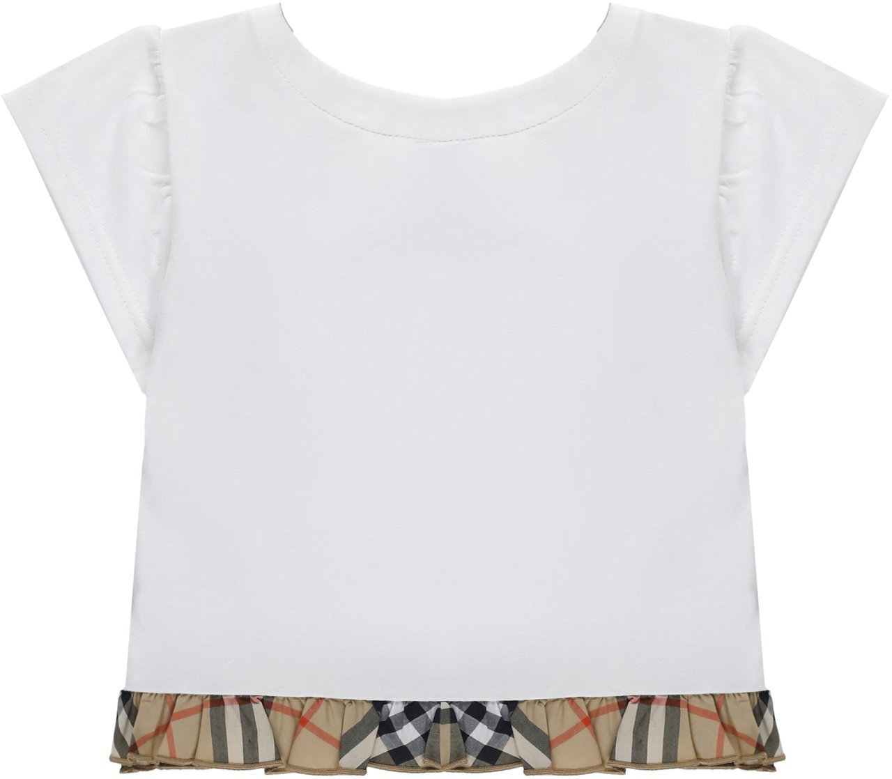 Burberry T-Shirts And Polos White Wit