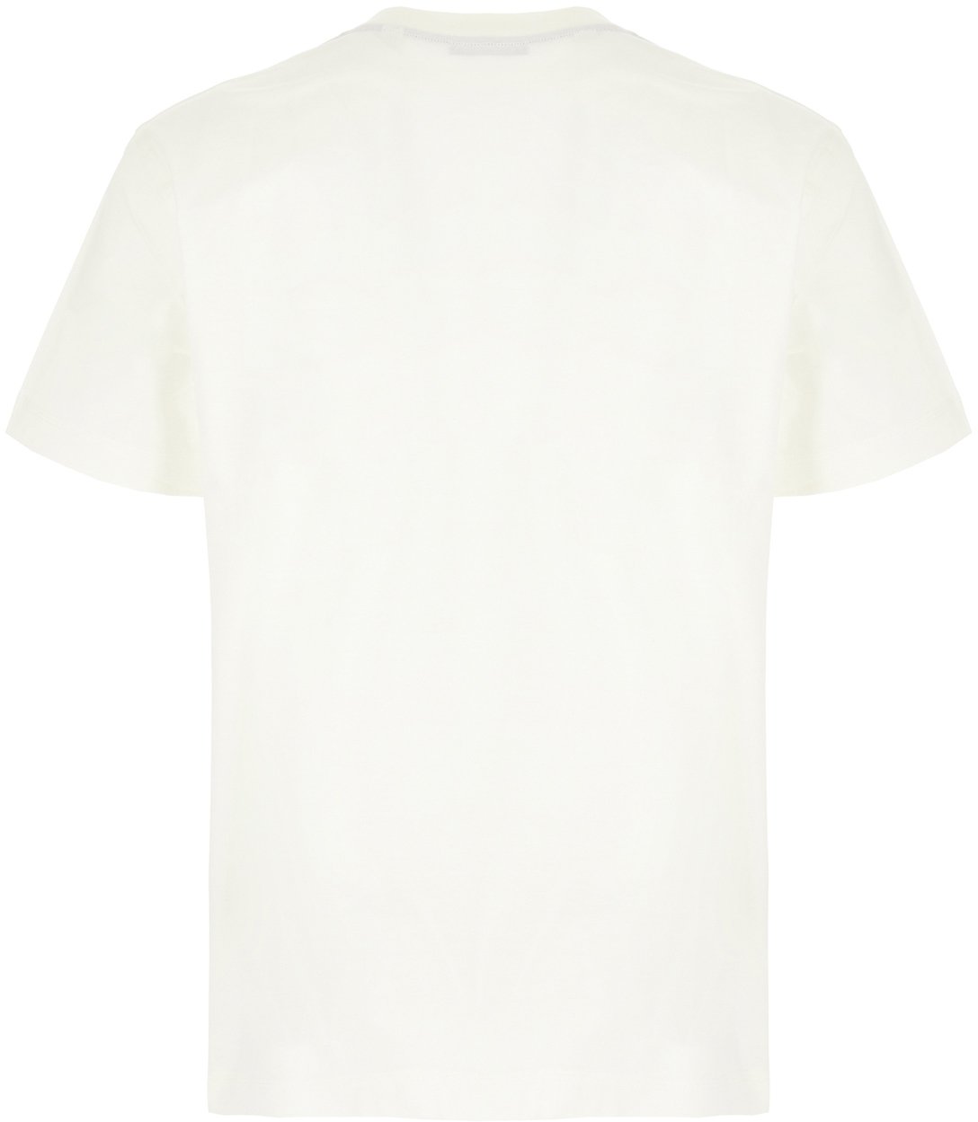 Burberry Ivory cotton t-shirt Neutraal