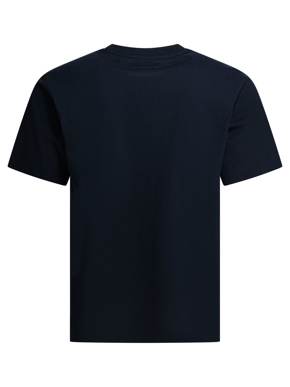 Burberry Cotton T-shirt with logo Blauw