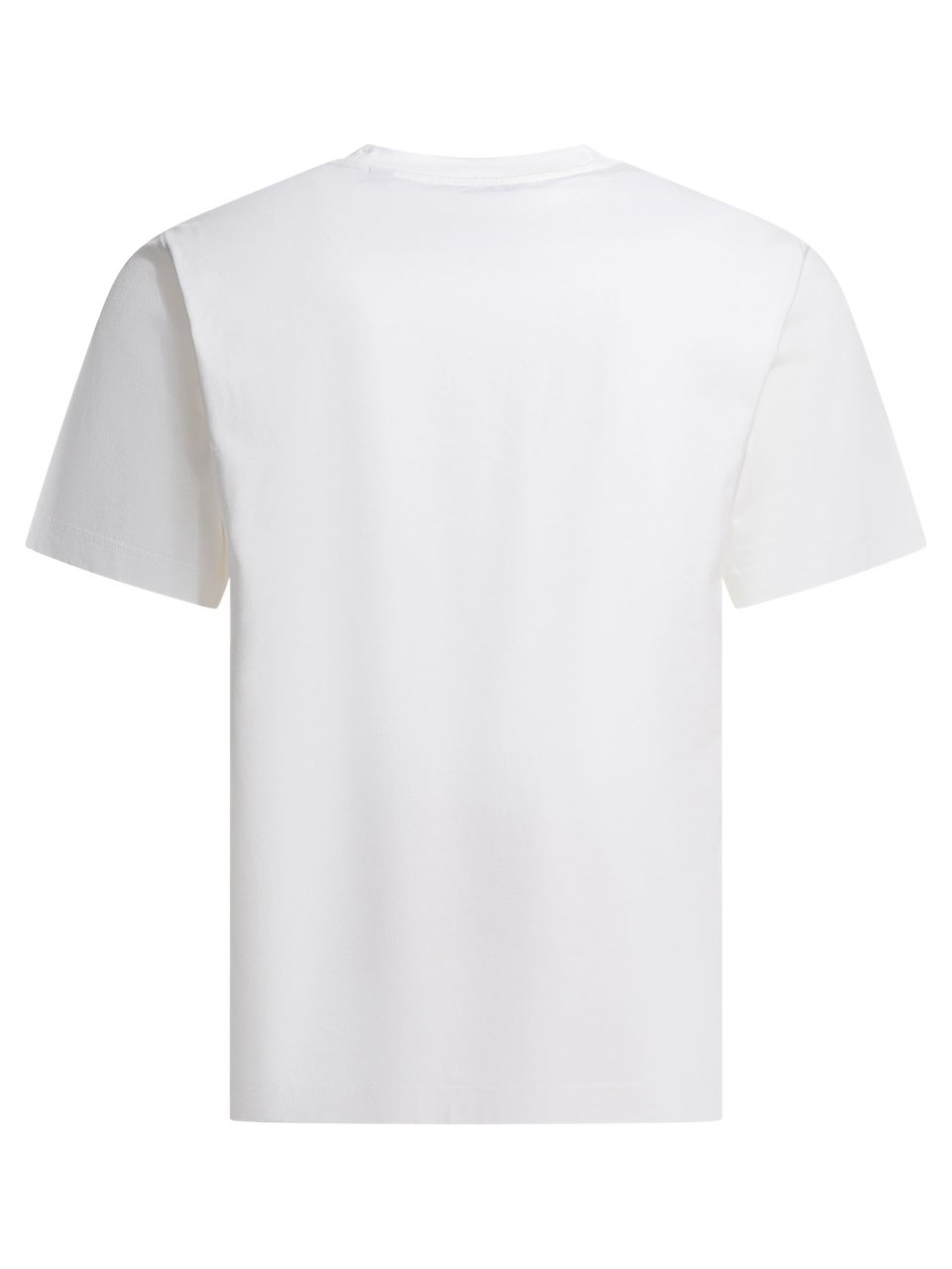 Burberry Cotton T-shirt with logo Wit