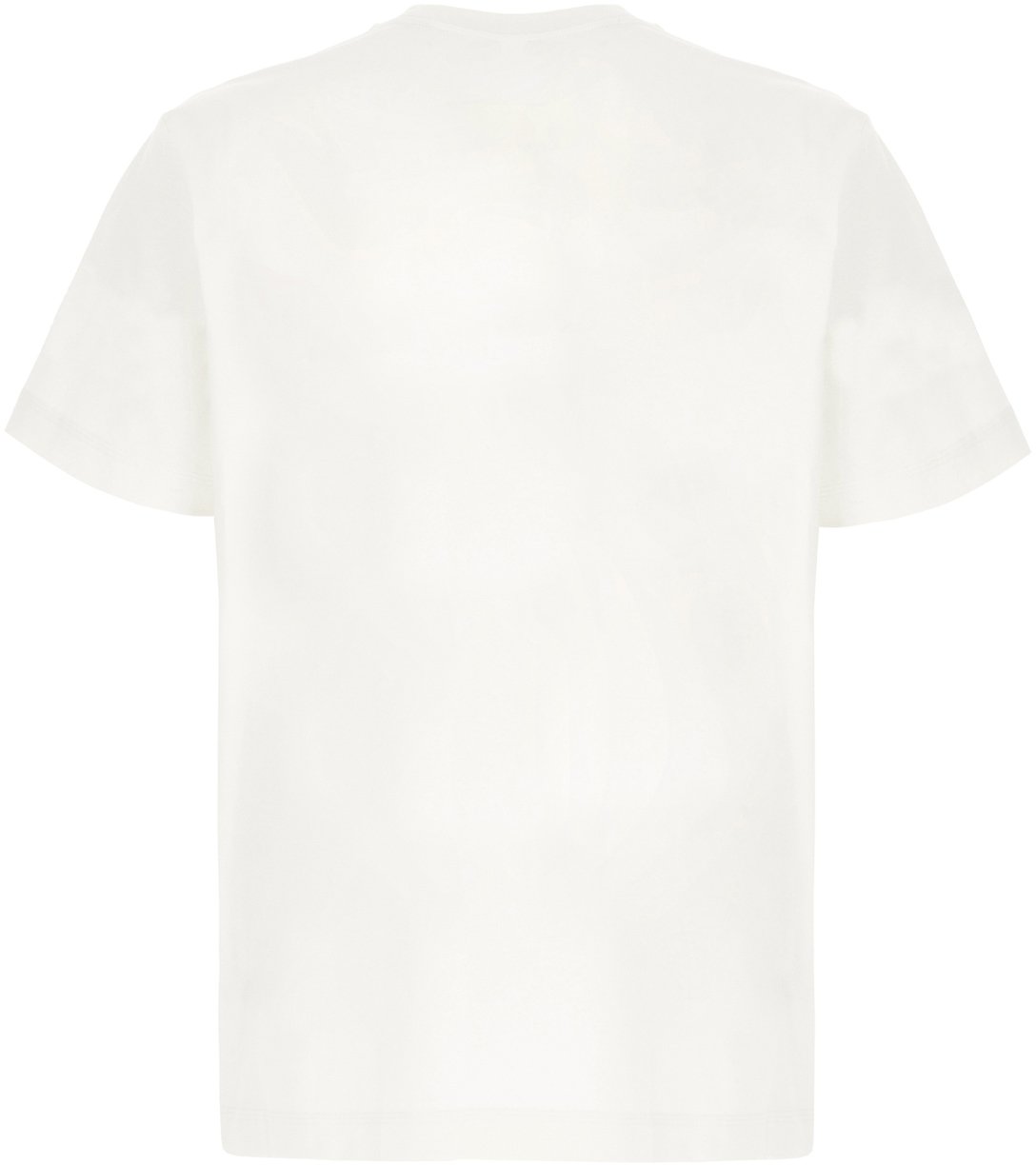 Burberry Ivory cotton t-shirt Wit