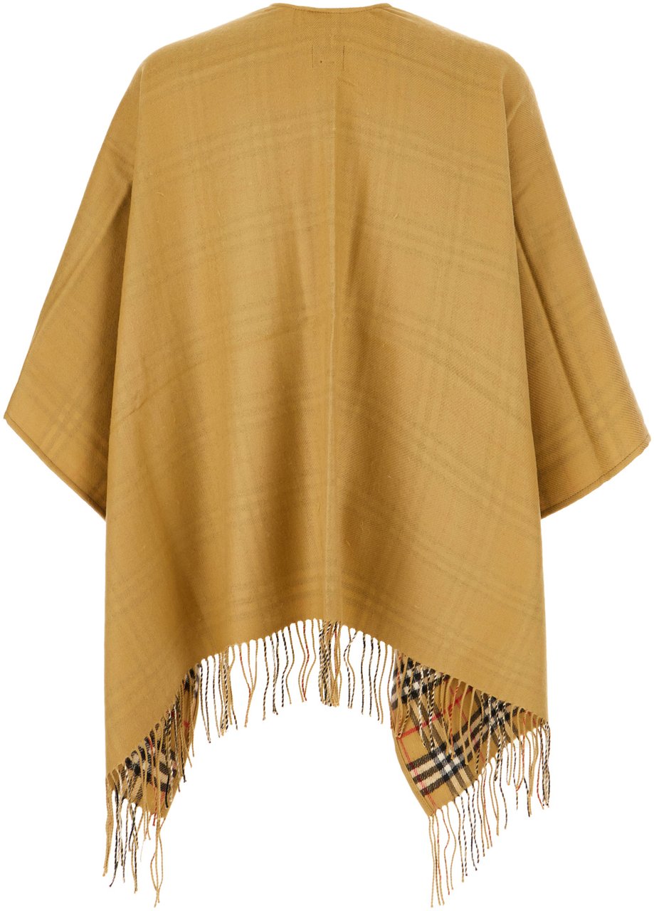 Burberry Beige wool cape Beige