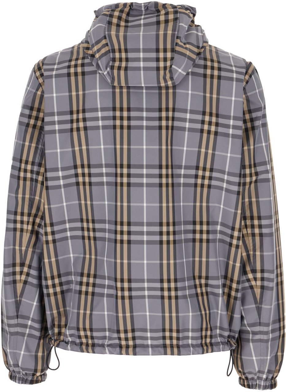 Burberry Burberry Printed polyester reversible jacket Divers