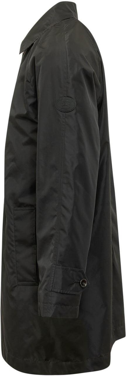 Burberry Ridgewood Coat Impermeabile Uomo Zwart