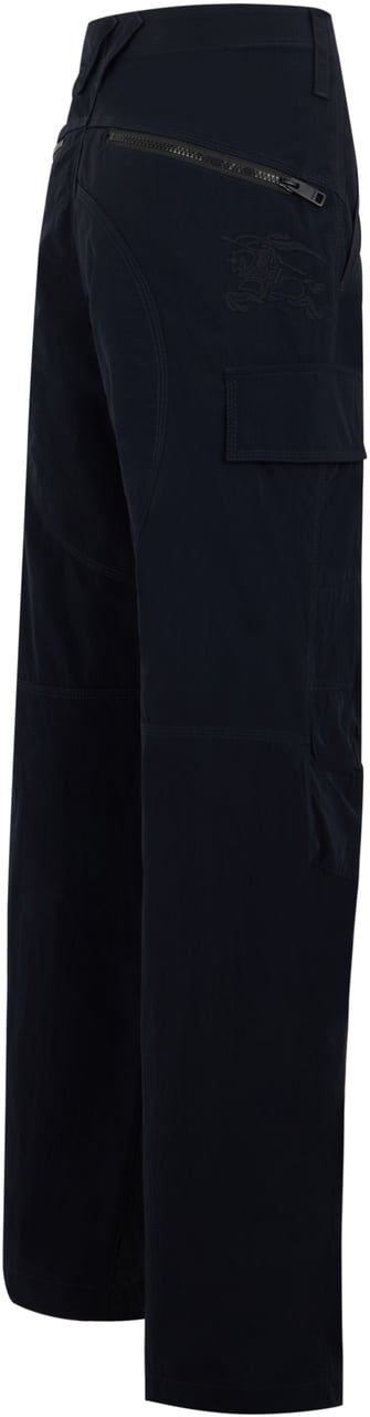 Burberry High-waisted cargo pants Blauw