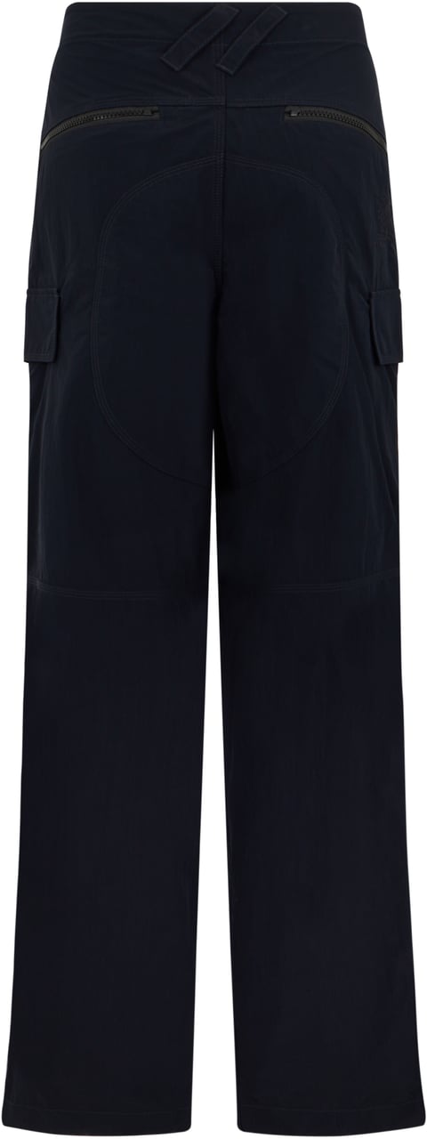 Burberry High-waisted cargo pants Blauw