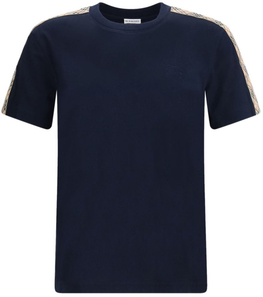 Burberry T-Shirts And Polos Blue Blauw