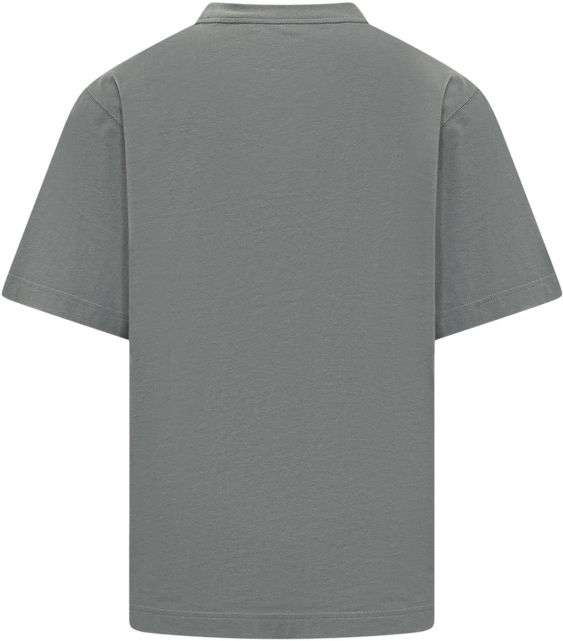 Burberry T-shirt a Maniche Corte con Logo Grijs