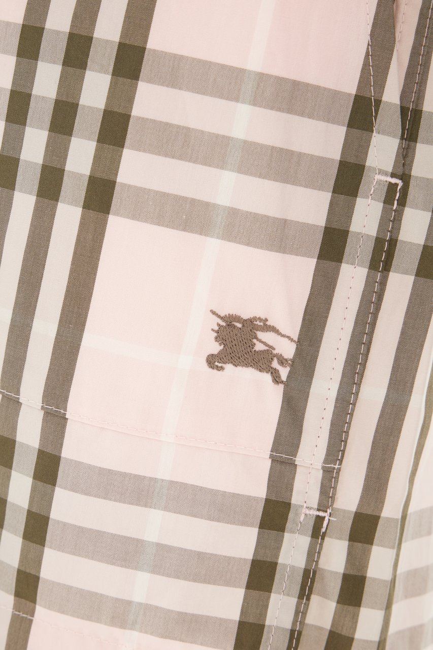 Burberry Burberry Printed cotton shorts Divers