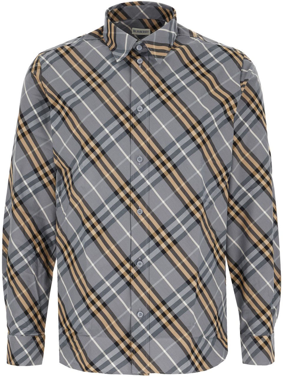 Burberry Burberry Printed poplin shirt Divers