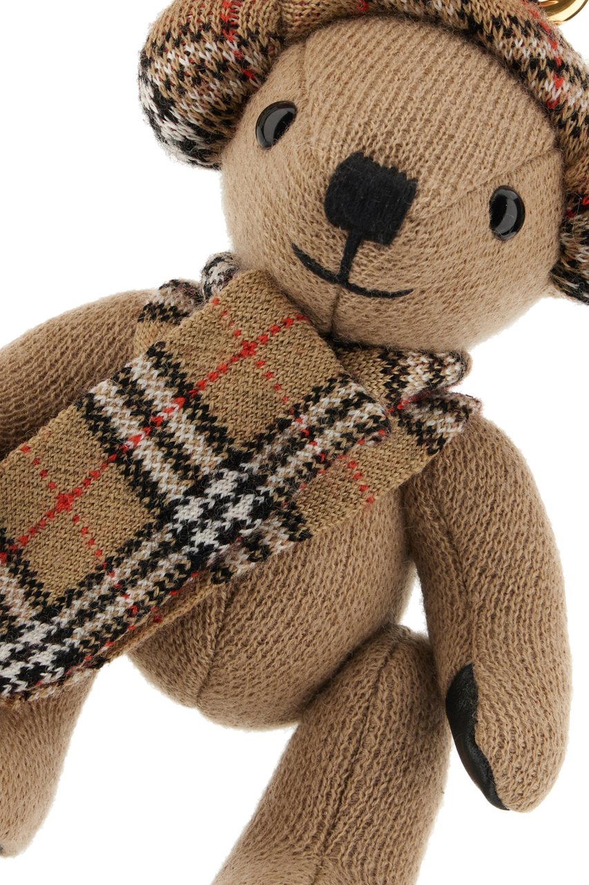 Burberry Gold metal key ring Divers