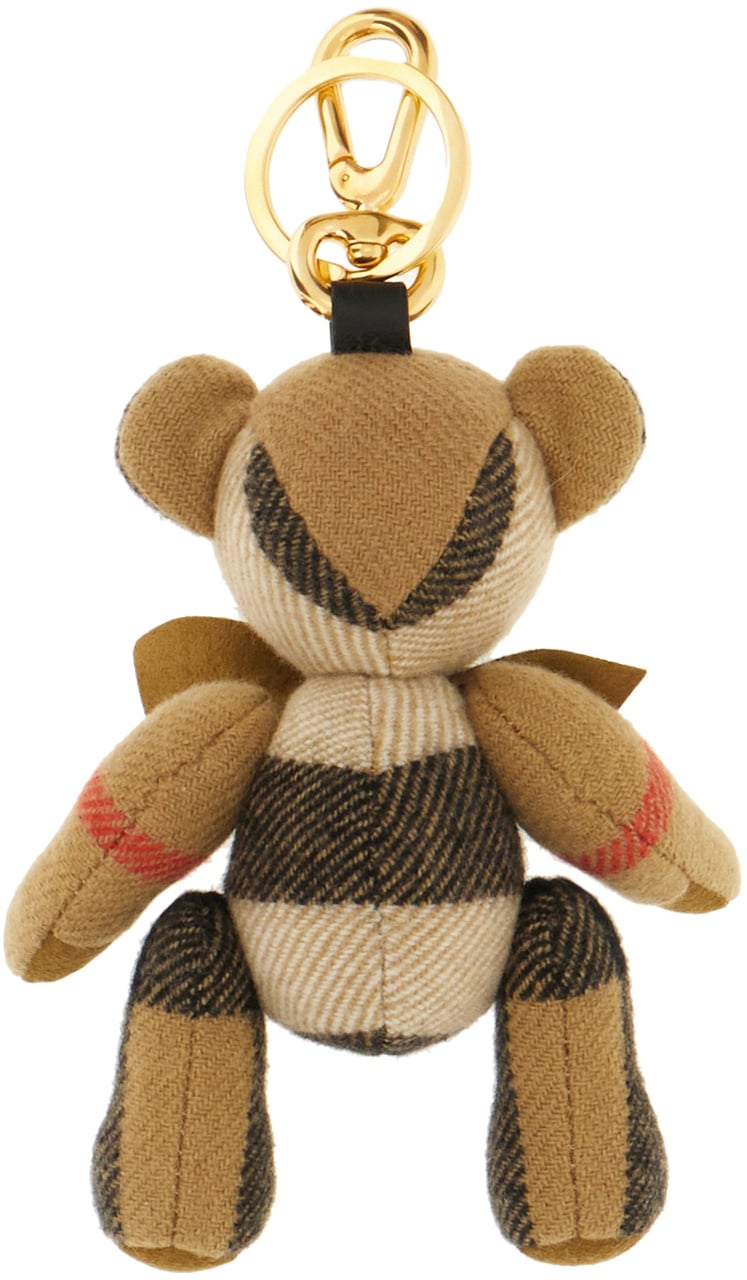 Burberry Burberry Gold metal key ring Divers