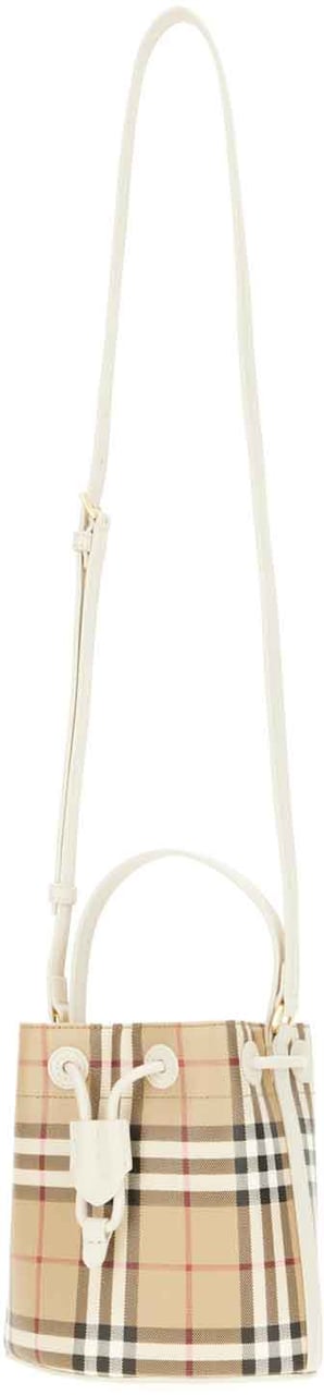 Burberry Burberry Printed canvas bucket bag Divers