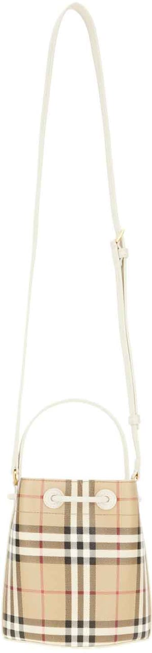 Burberry Burberry Printed canvas bucket bag Divers