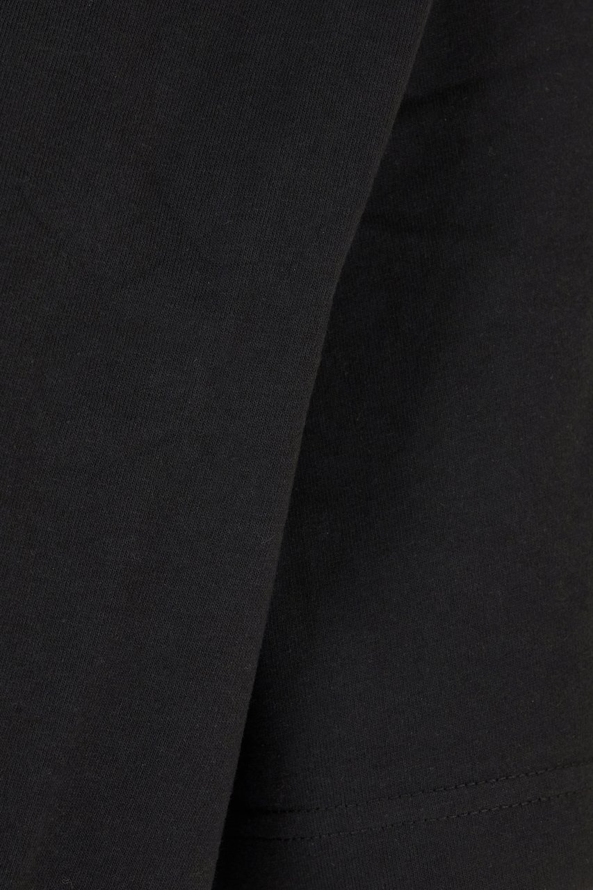 Burberry Black cotton t-shirt Zwart
