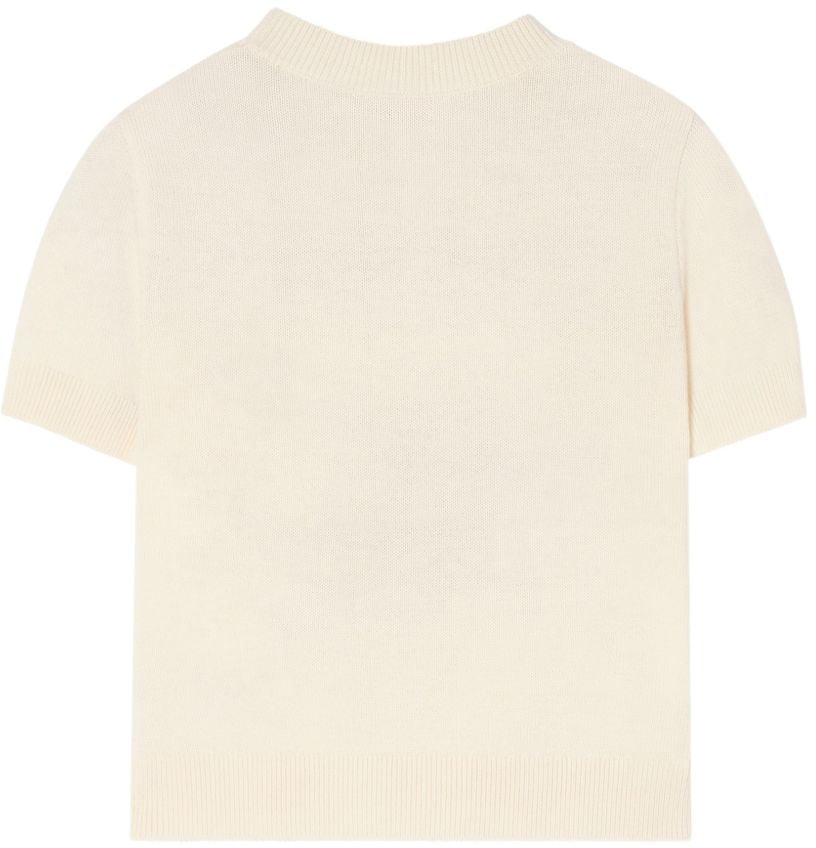 Burberry T-Shirts And Polos Ivory Wit